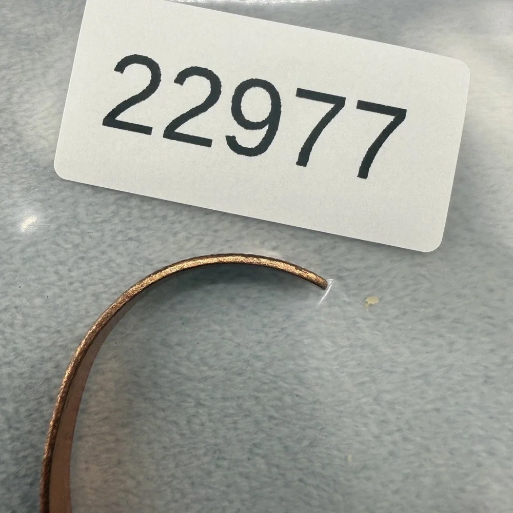 Vintage Solid Copper Cuff Bracelet Arrow Southwestern‎ 6.5